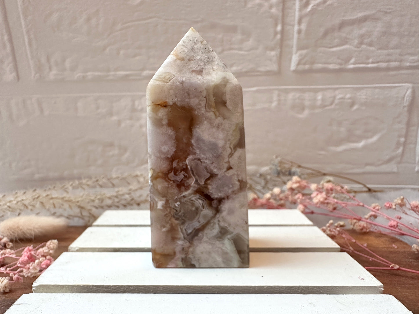 Flower Agate Tower Obelisk