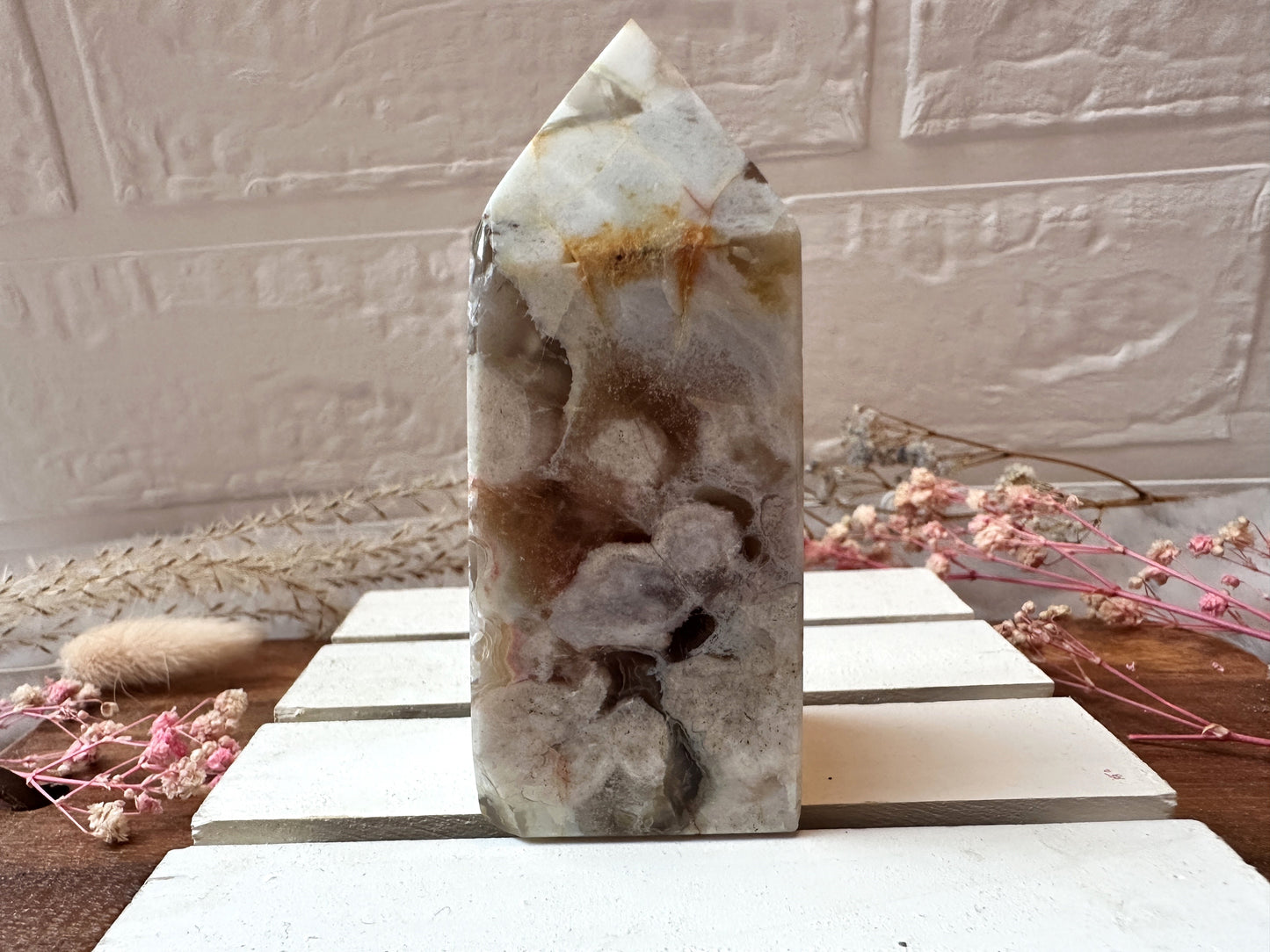 Flower Agate Tower Obelisk