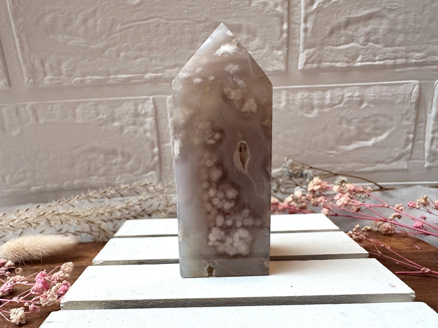 Flower Agate Tower Obelisk