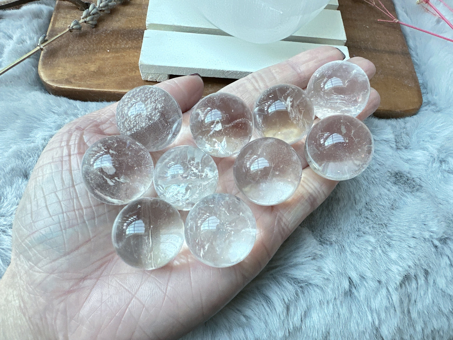 Mini Clear Quartz Sphere