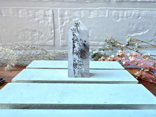 Mini Dendritic Quartz Tower Obelisk