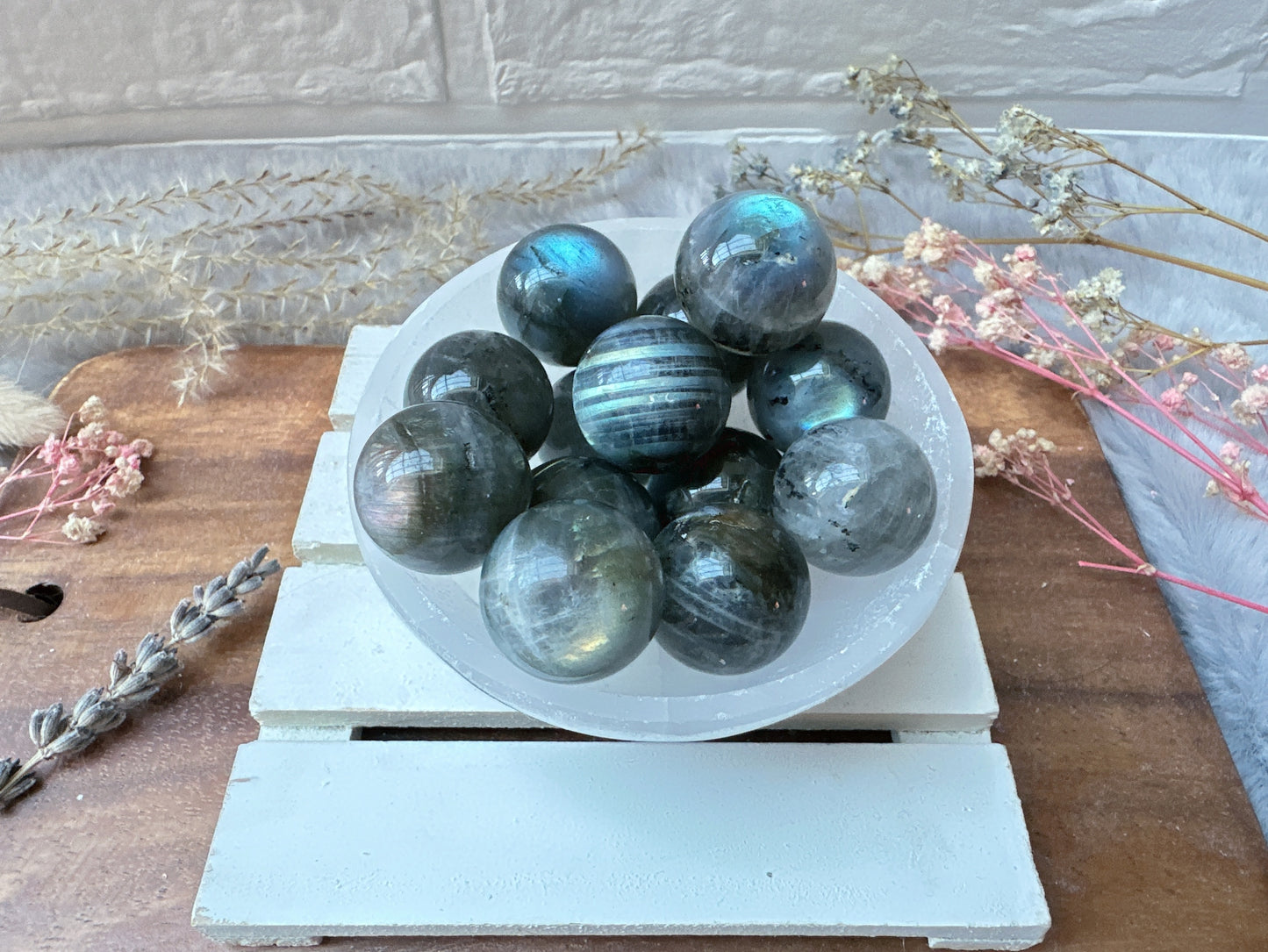 Mini Labradorite Sphere