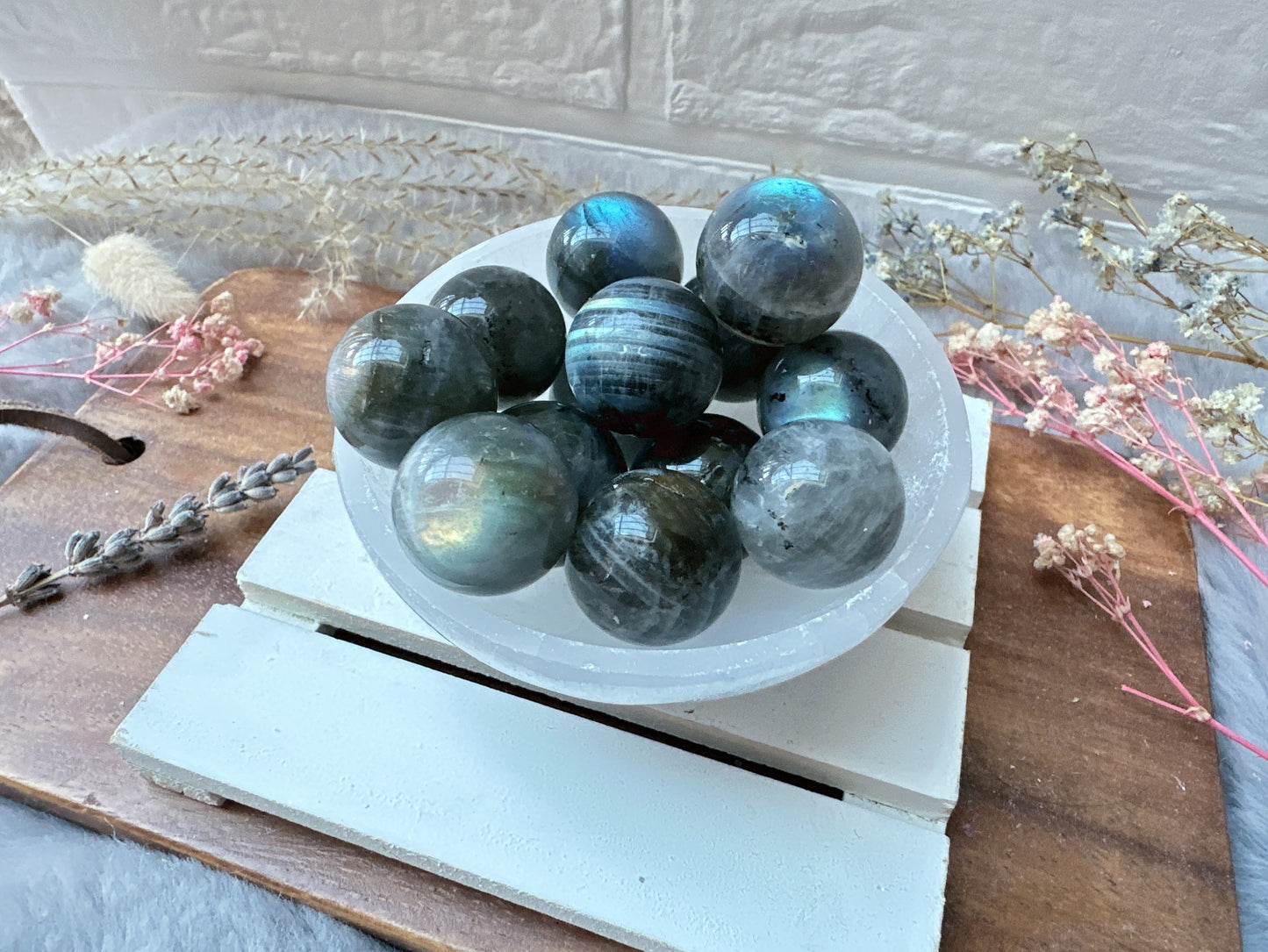 Mini Labradorite Sphere