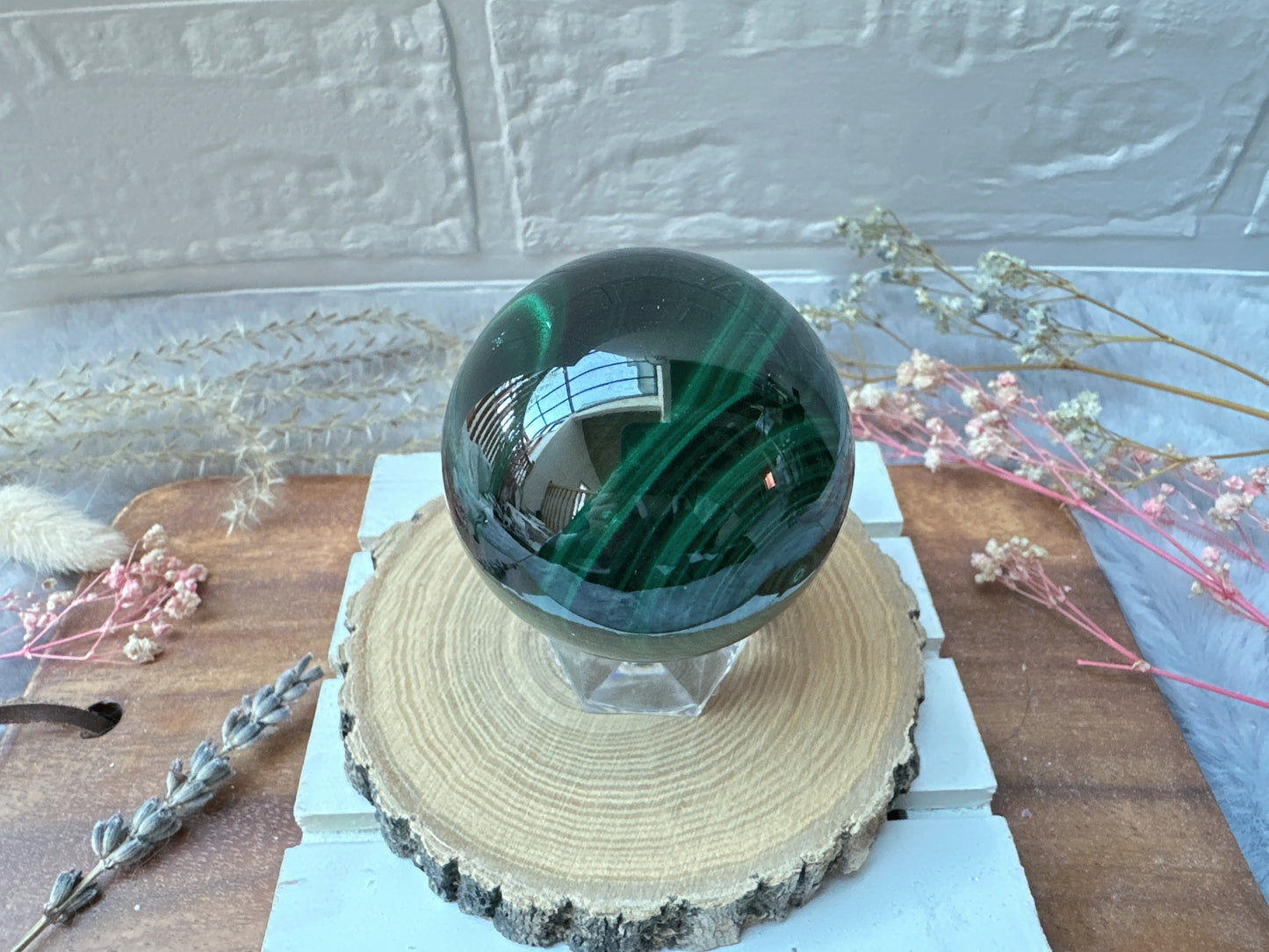 Malachite Sphere