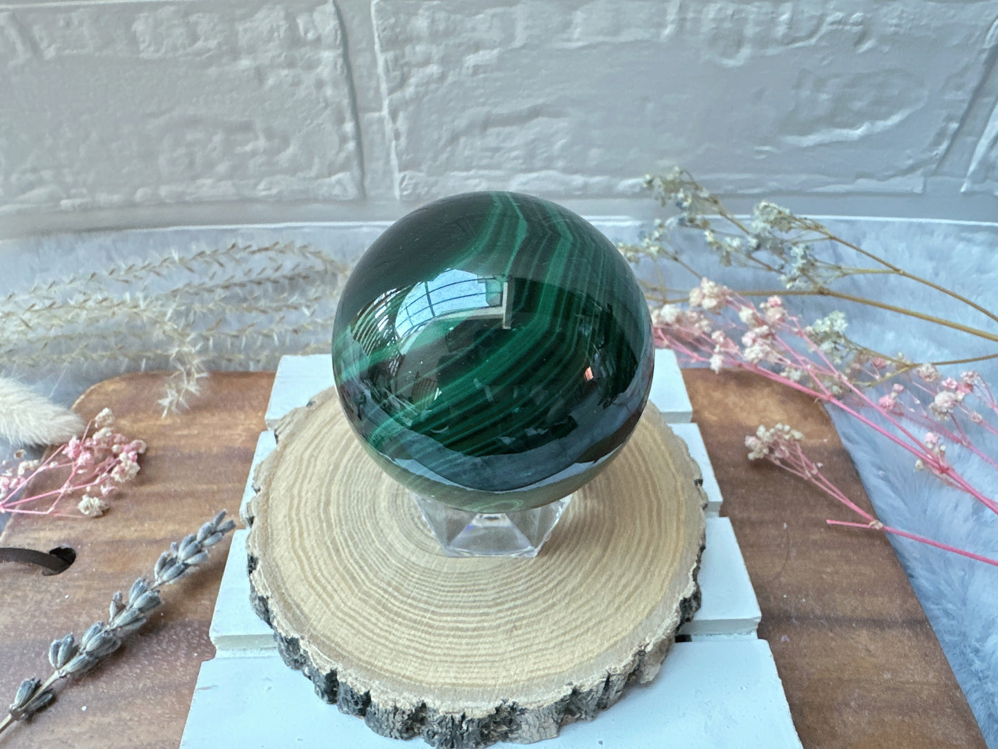 Malachite Sphere