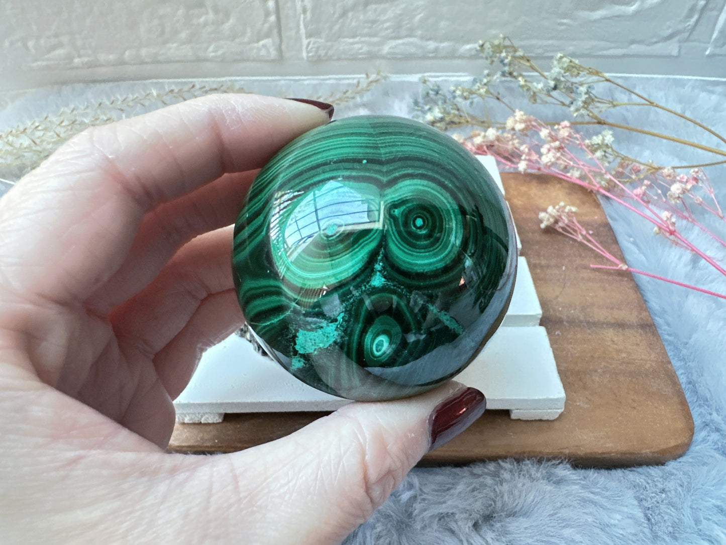 Malachite Sphere