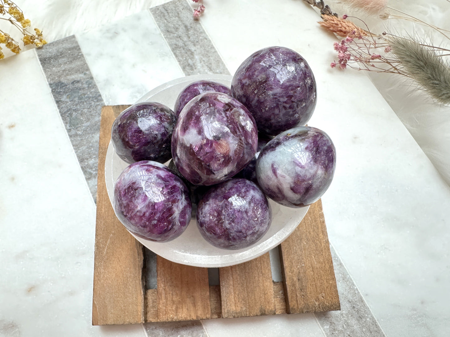 Lepidolite Mica Tumble