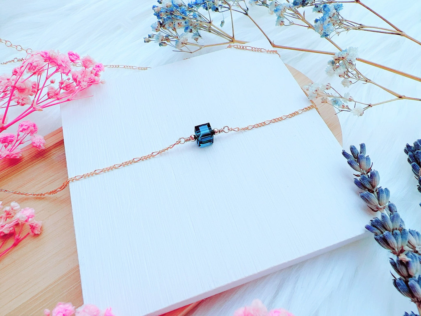 Crystal Cube Necklace