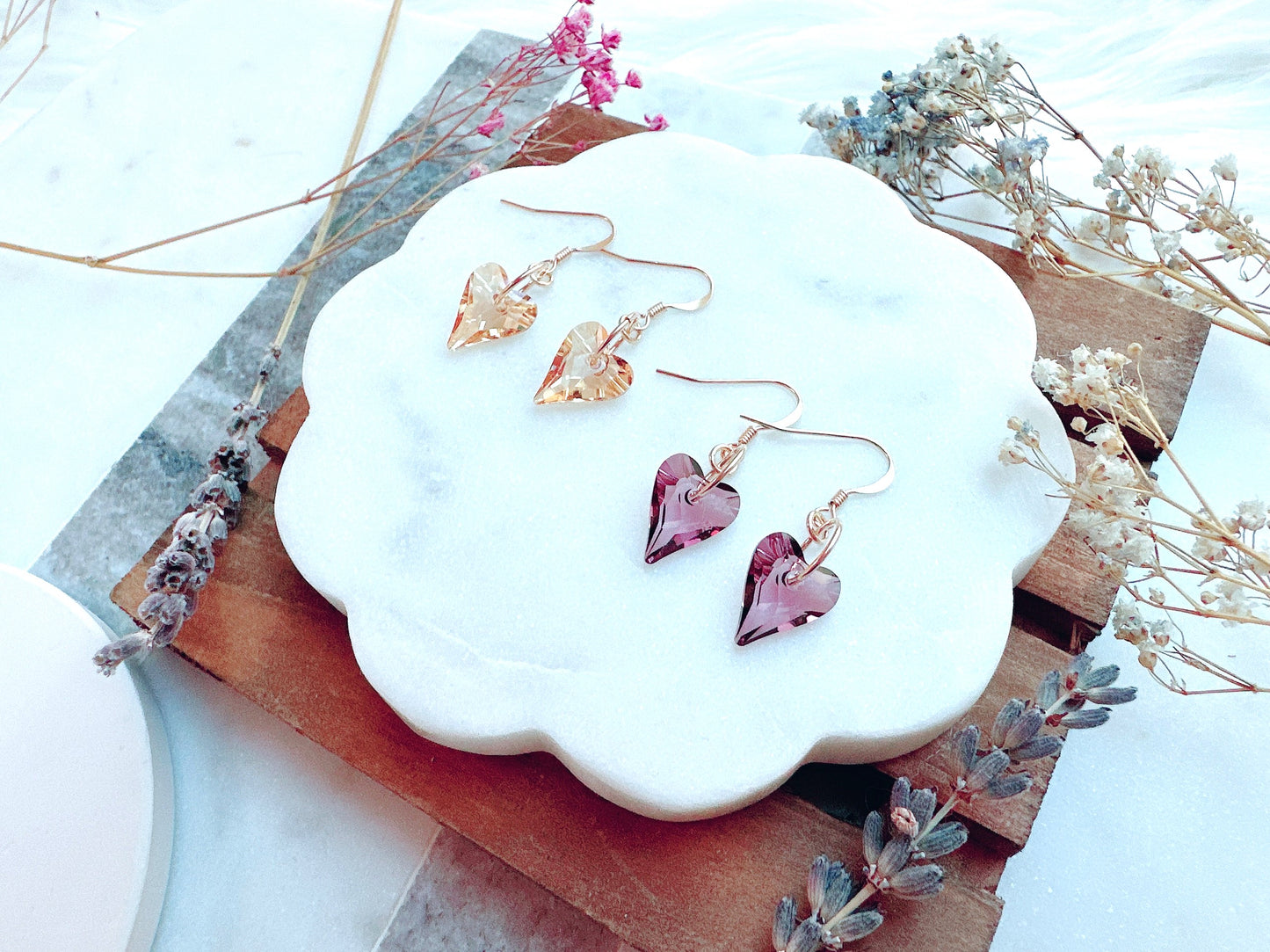 Wild Heart Crystal Earrings