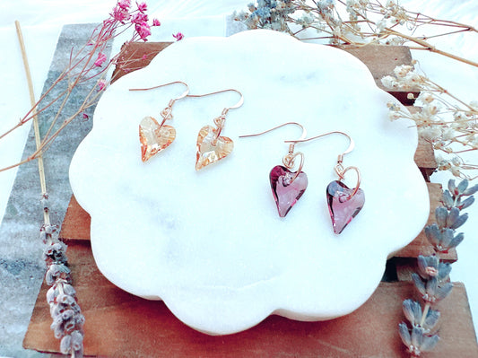 Wild Heart Crystal Earrings